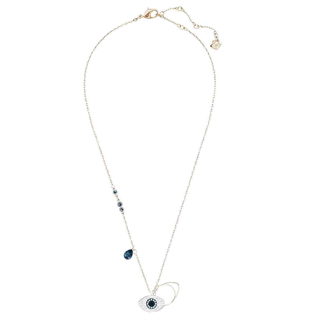 Accessory - Fashionable necklace for women with graceful charm and symbolic inspiration, merging mixed metallic elements with refined elegance for a statement jewelry collection
