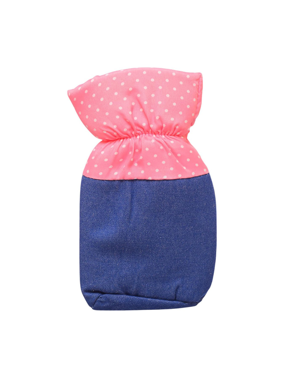 Fabric Baby Bottle Holder - Pink