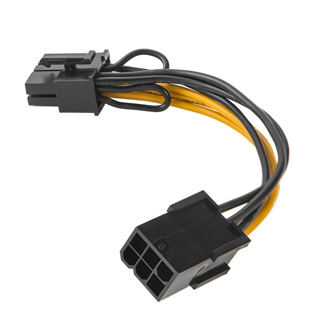 6 Pin Male to 8 Pin Male PCIe Express Power Adapter Cable for Graphics Video Card 6Pin to 8Pin PCI-E Power Cable 20CM