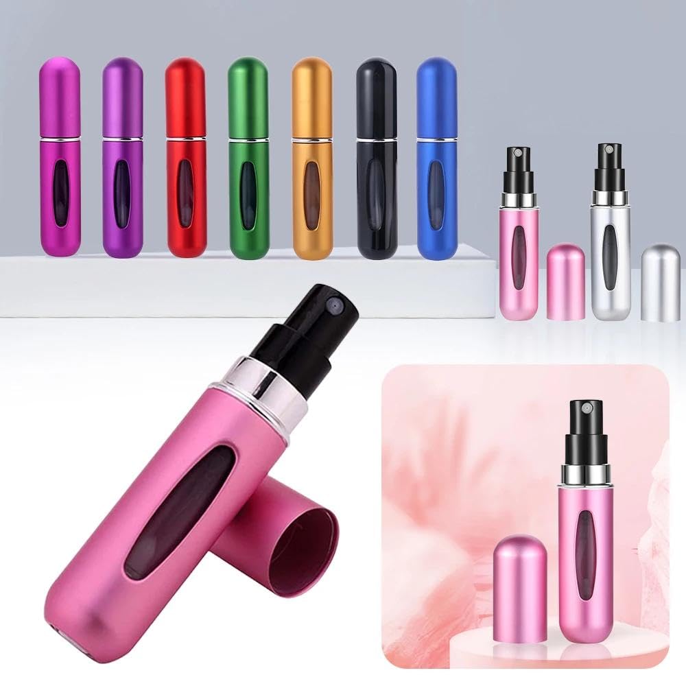 Travel Size Perfume Atomizers, Portable and Convenient Travel Bottles, Refillable Perfume Containers for Easy Carrying for Travel and Going Out
