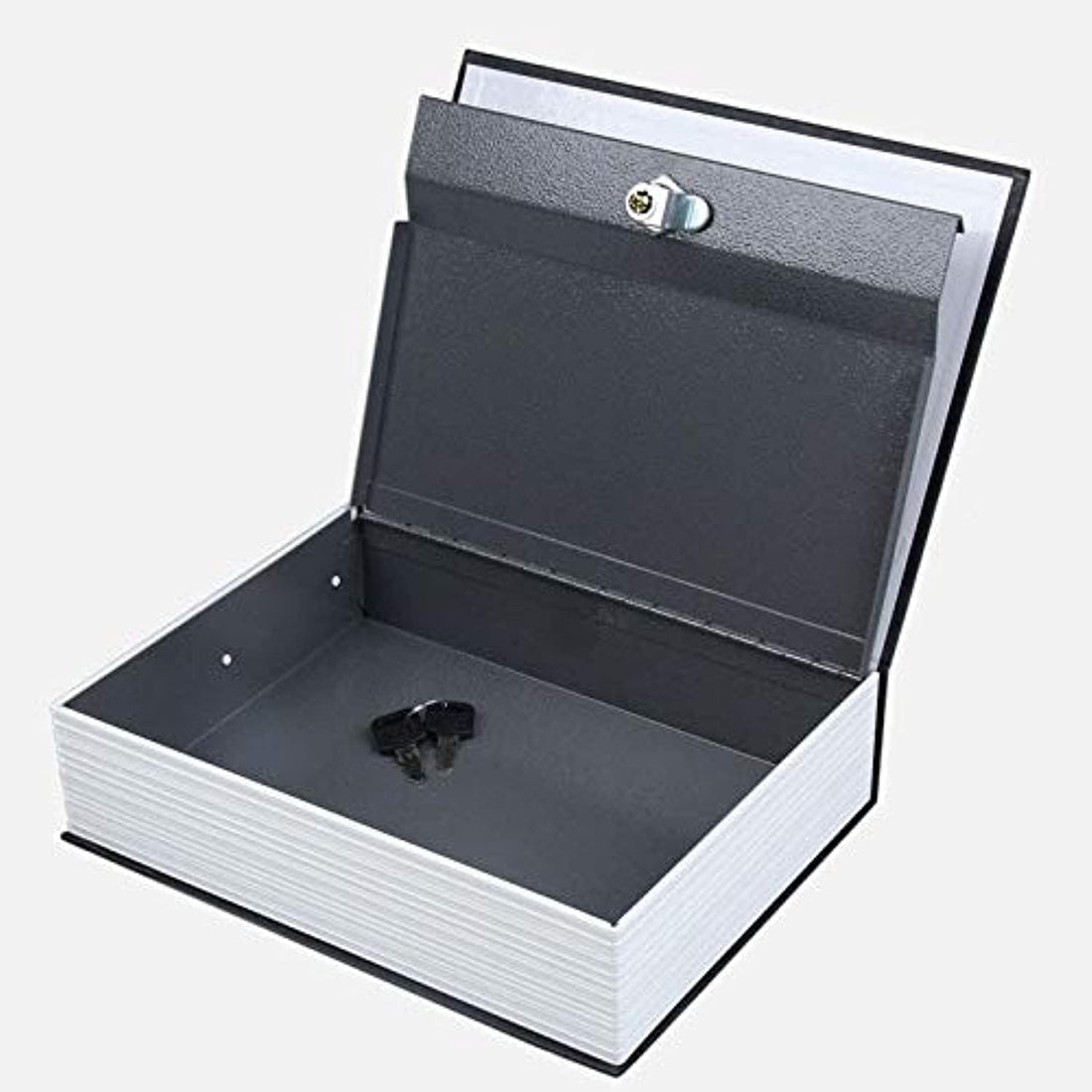 2017 Secret Box Book Safe with Key Lock Money Jewelry Safty Collection Case Household Locker Storage Box Cash Secure Boxes