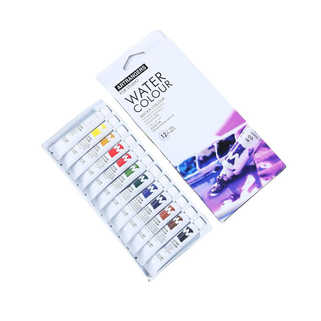 ART RANGERS Watercolour Set Of 12 Tubes - Multi Color
