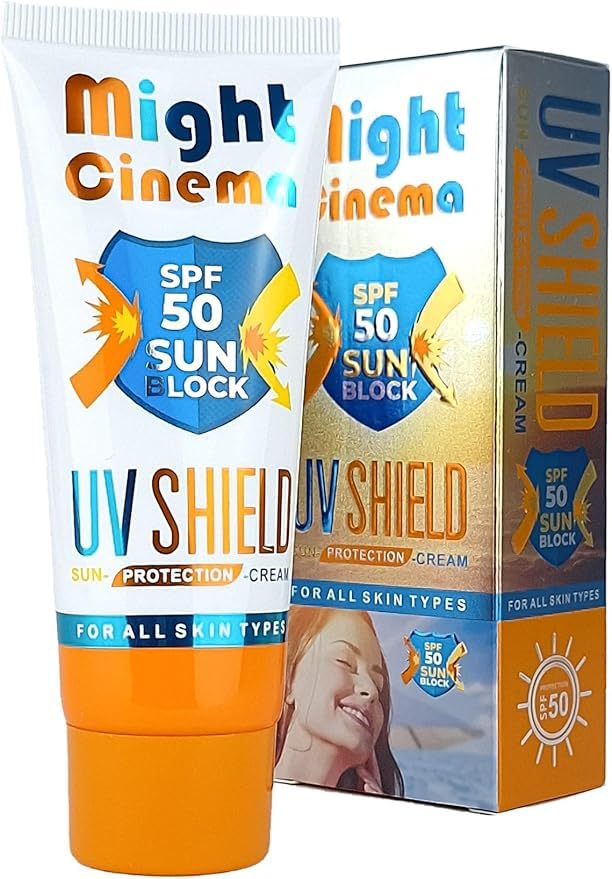 Happy home Sunscreen Cream for Skin Care High Protection SPF 50 UVA/UVB All Skin Types Enriched with Multivitamins 70ml All Skin Types 50 SPF