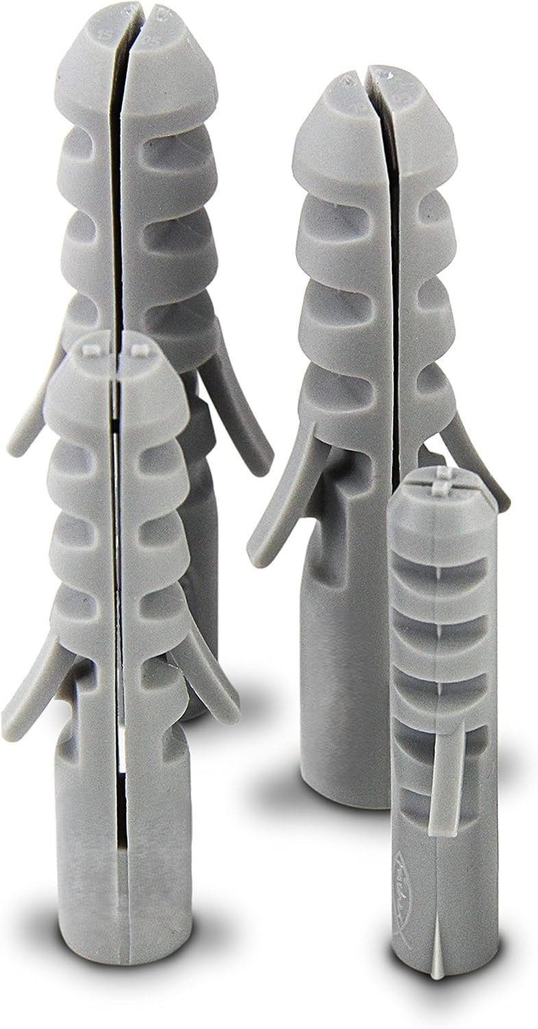 Grey Fisher Wall 8 mm – Heavy Duty Anchor for Screws (100Pieces)