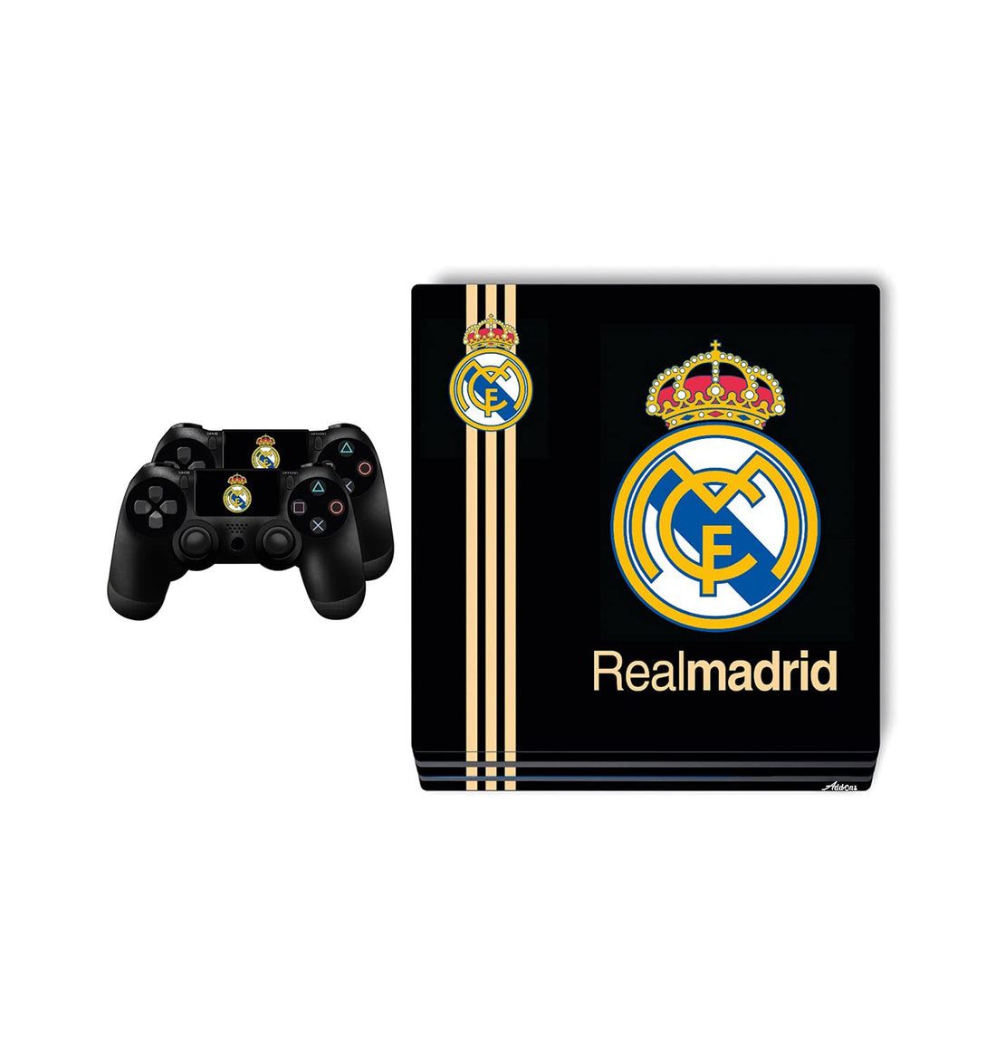 Add-Ons PS4 Pro Real Madrid CF #4 Skin Compatible With Playstation 4