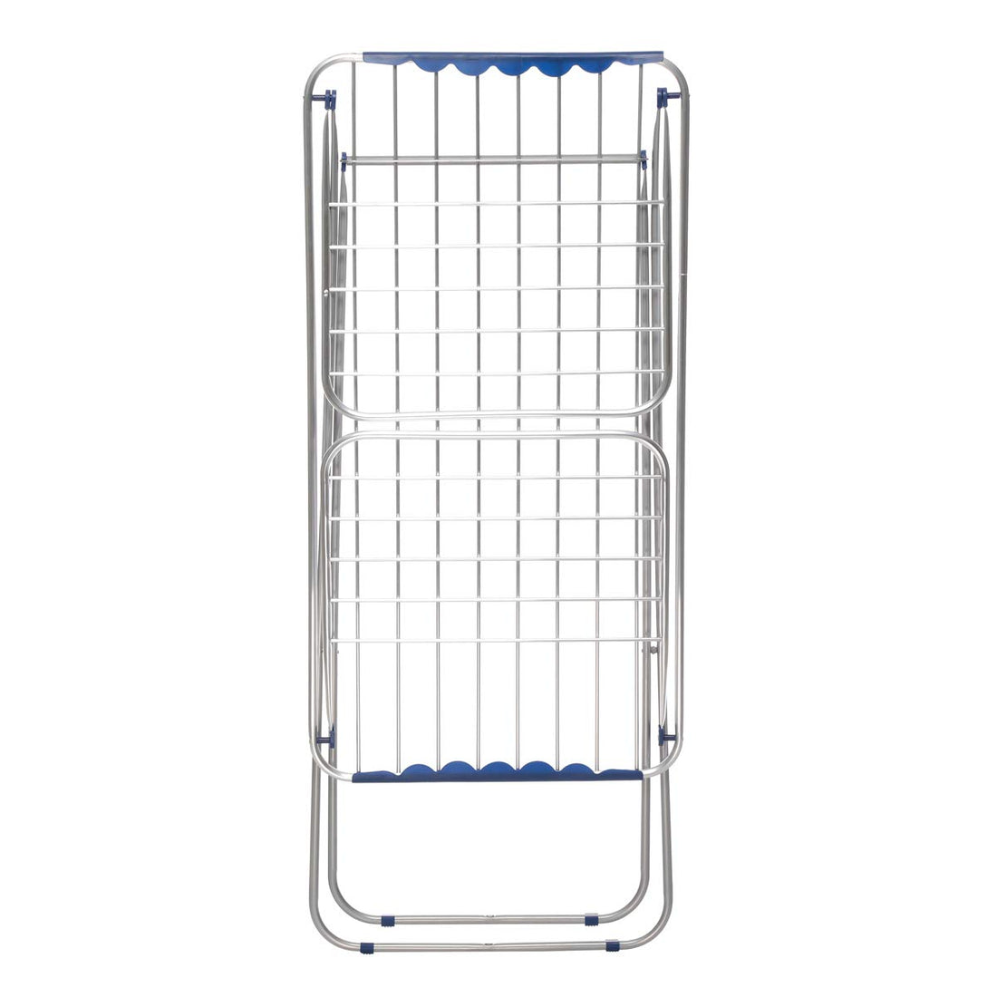 Organizer 18m aluminum cloth dryer 8718a, silver & blue