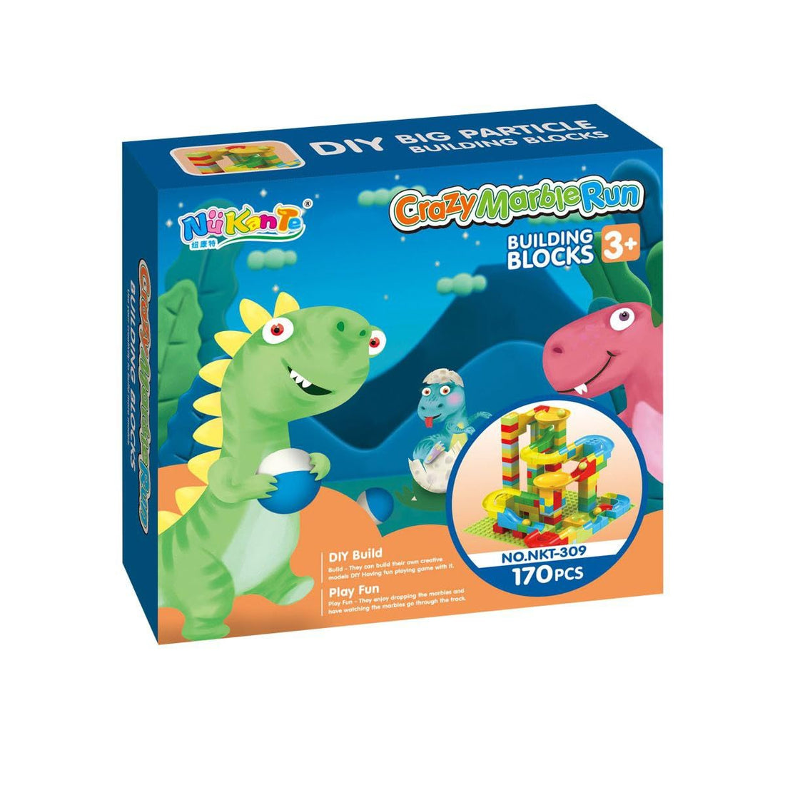 MARBLE RUN BLOCKS SET/170PCS