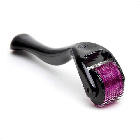 Microneedle Derma Roller - 540 Microneedle Roller Skin Care System for Women and Men, Ideal to Keep Your Skin Young and Radiant - Titanium Needle Roller for Face and Hair (0.5mm)