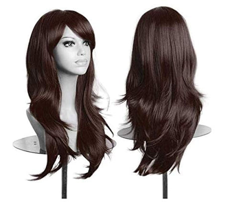 ECIF Long Brown Wig For Women
