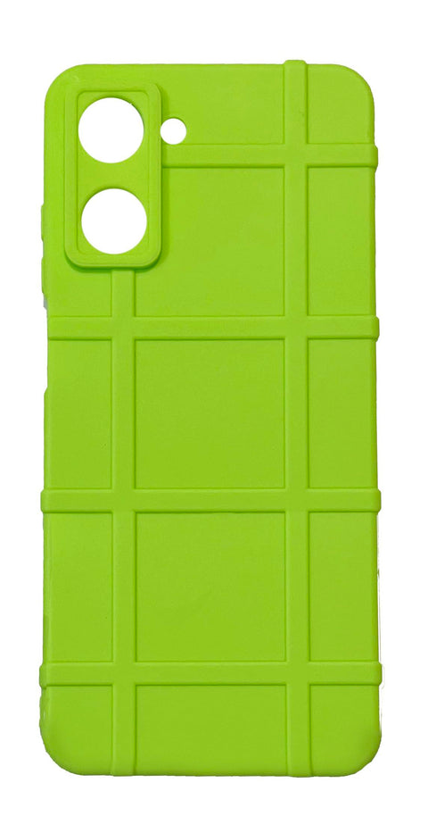 Back TPU Bumper Ribbed case For Oppo Realme 10 cover Silicone with Camera Protection Bumper Anti-shock (Limo)