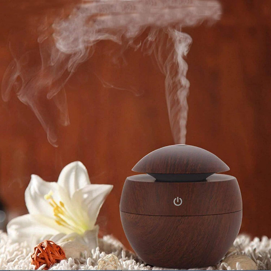 AUSHA® Air Freshener Humidifier Essential Oil Diffuser - Water Spray Mist Humidifier Cool Mist Air Purifier For Home Office Bedroom Baby Room