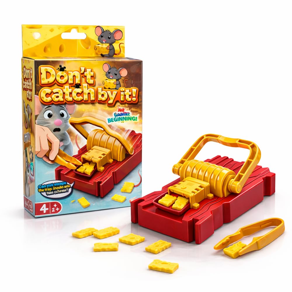 Cheese Hunting Challenge From The Trap For Kids And Adults Game Skill And Speed Couple Family Fun - Game Trap Foul And Cheese