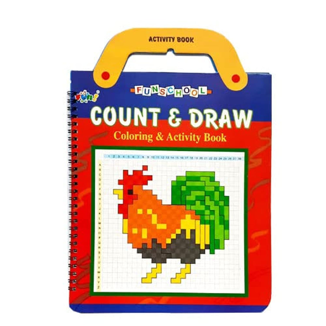 Counting and Draw a Coloring Book for Toddlers (Girls and Boys) to Teach Painting Skills and Coloring Education 8 Pages