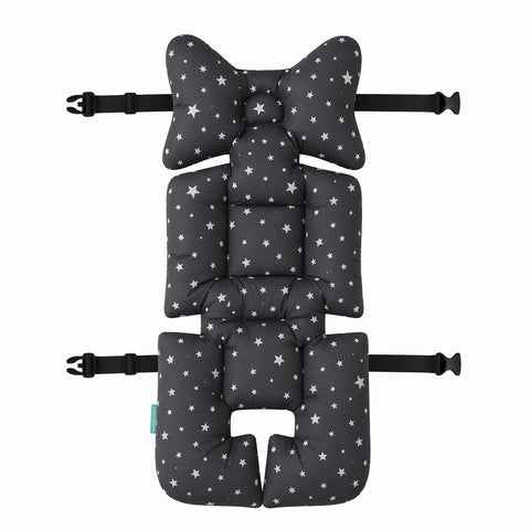 Motherly Baby Stroller Seat Cushion for Strollers, Car Seat & Chair, Breathable, Multi-Purpose All-in-one Infant Carriage Cushion (Star Print)