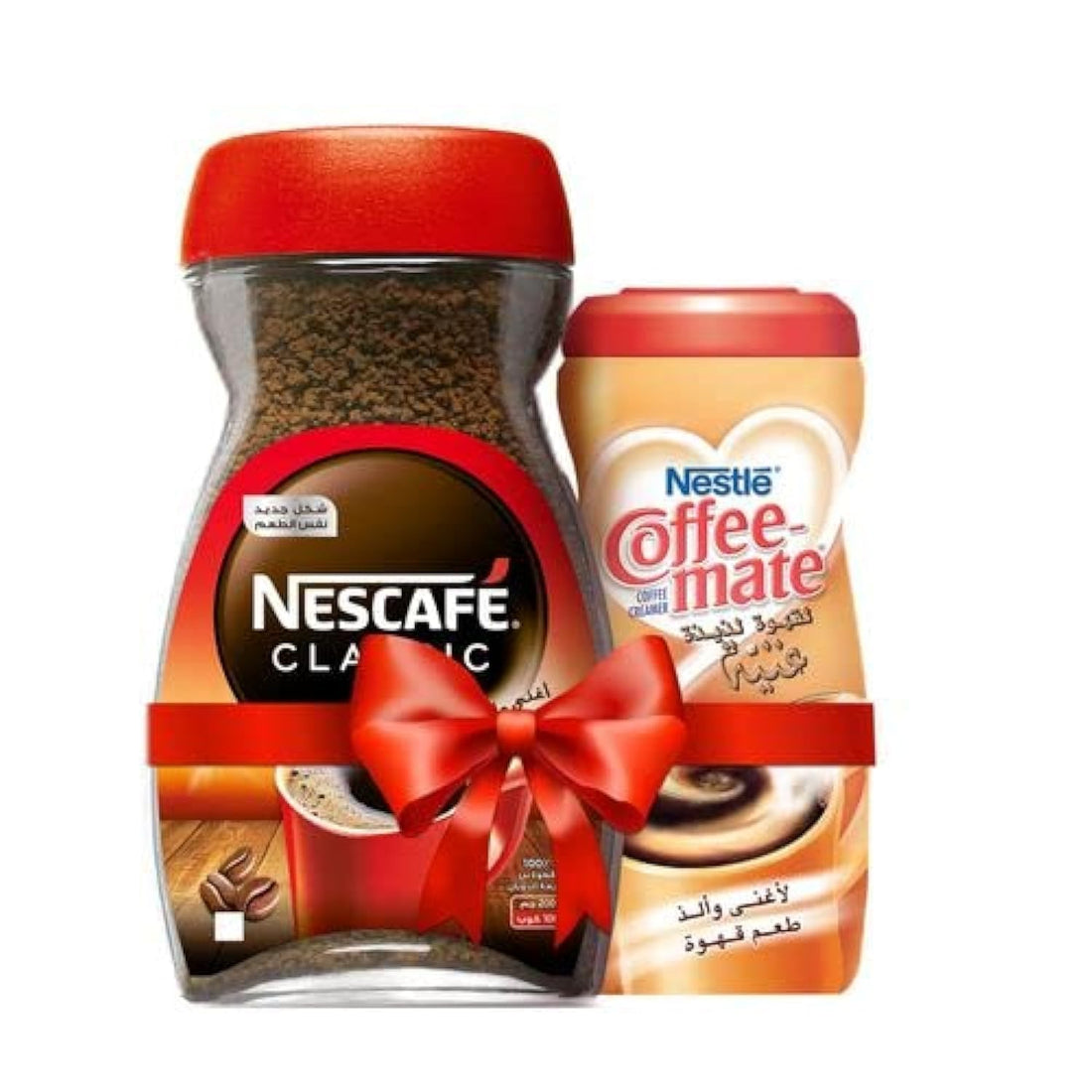 Nescafe Classic Instant Coffee Jar - 190g + Coffee Mate - 170g