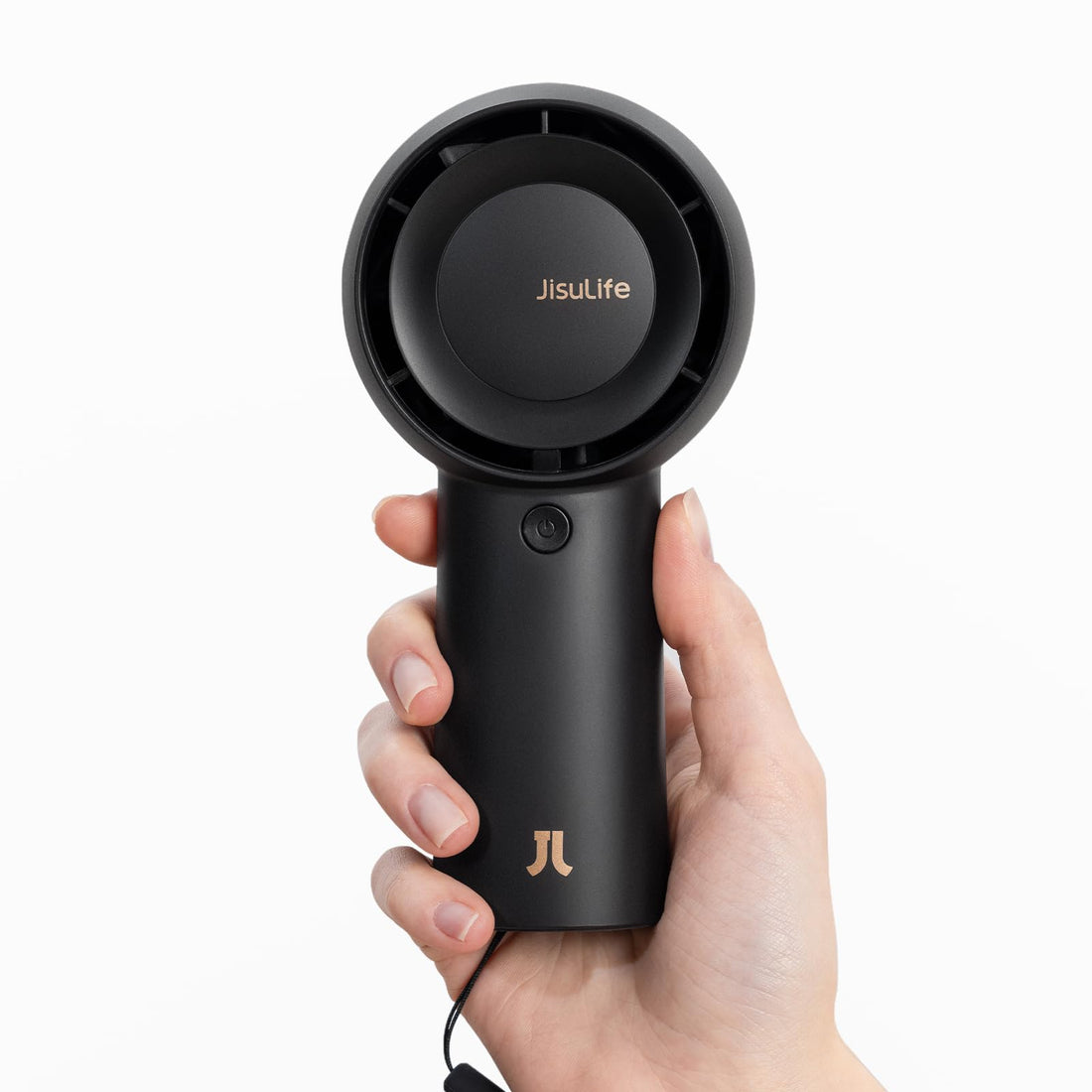 JISULIFE Portable Turbo Fan [18 Hours Maximum Cooling], 6000mAh USB Chargable, Small Pocket Fan with 5 Speeds for Travel, Outdoor, Home, Office,