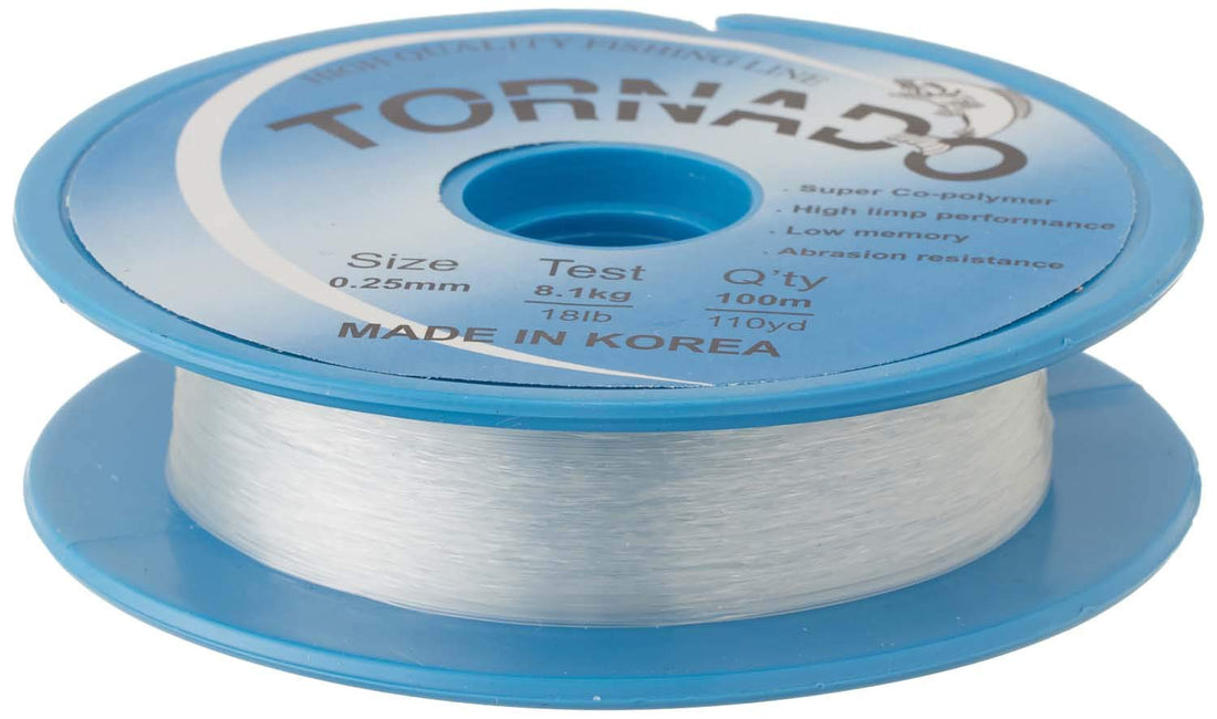 Tornado Fishing Line, 0.25 mm, 100 m - Blue