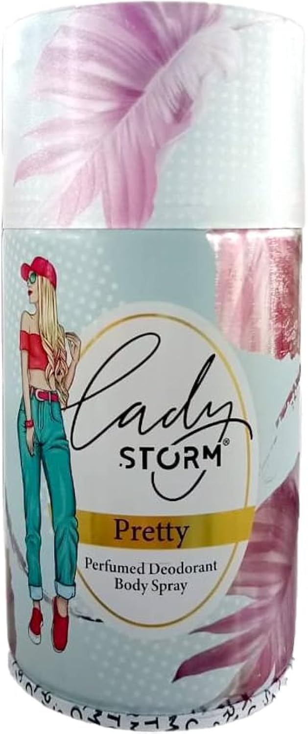 ‎Storm Pretty Perfumed Deodorant Body Spray for Women 250 ml