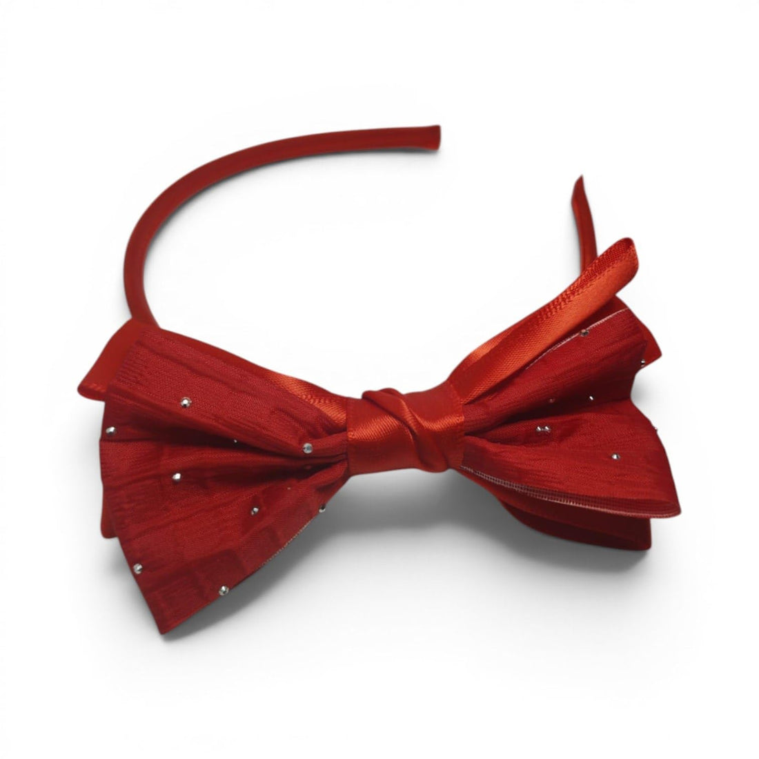 Catch Up Shiny Bow Headband for Women and Girls Elegant Sparkly Hair Band Cute Bow Design Comfortable Lightweight Daily Wear Fashion Accessory Stylish Feminine Look