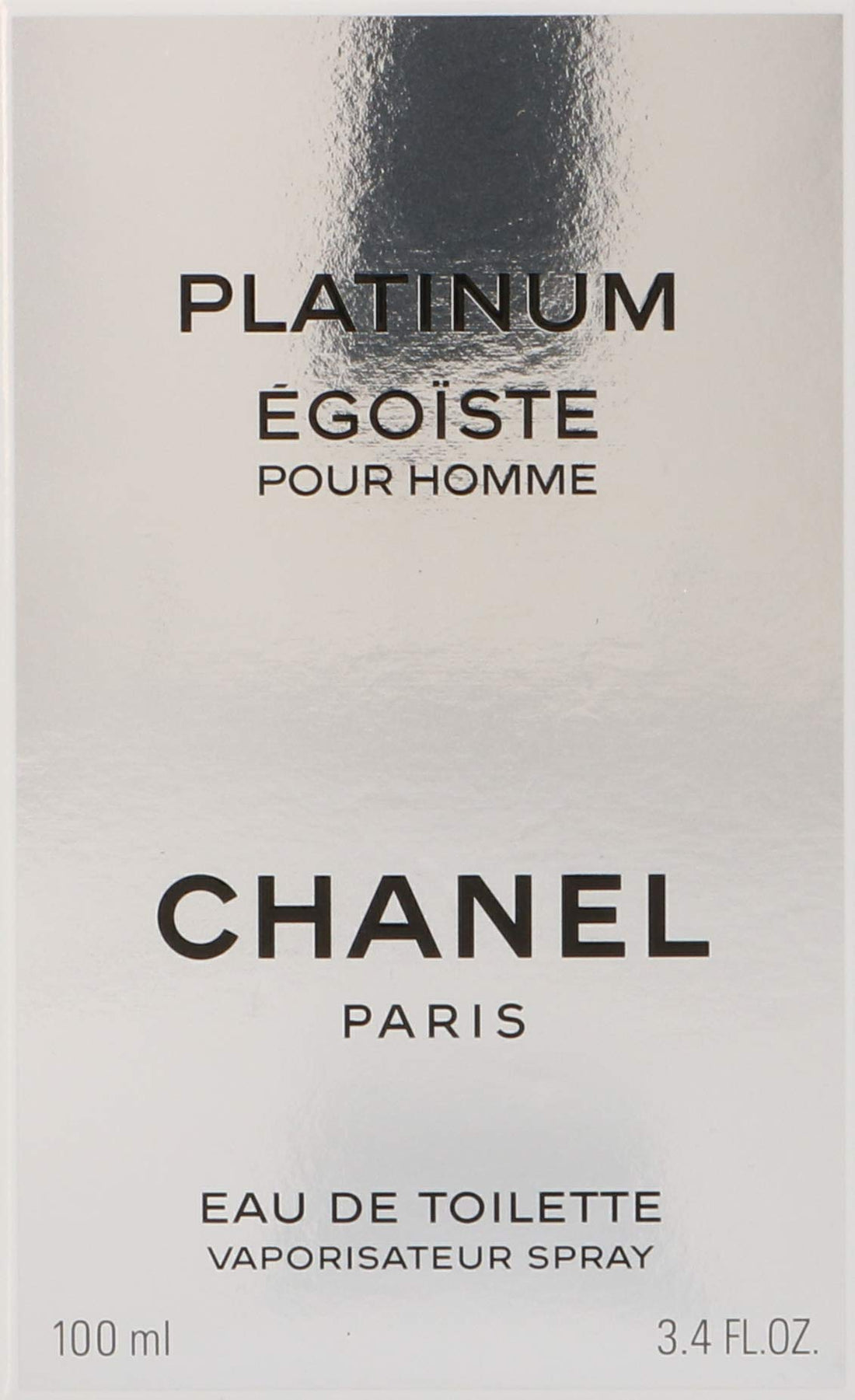 Chanel egoiste platinum eau de toilette spray for men - 100 ml