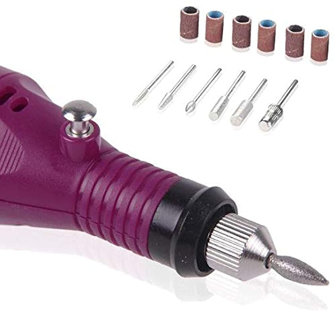 Electric Pen Shape Manicure Nail Art Nail File Carver Drill Polisher Sharp Pedicure Equipment