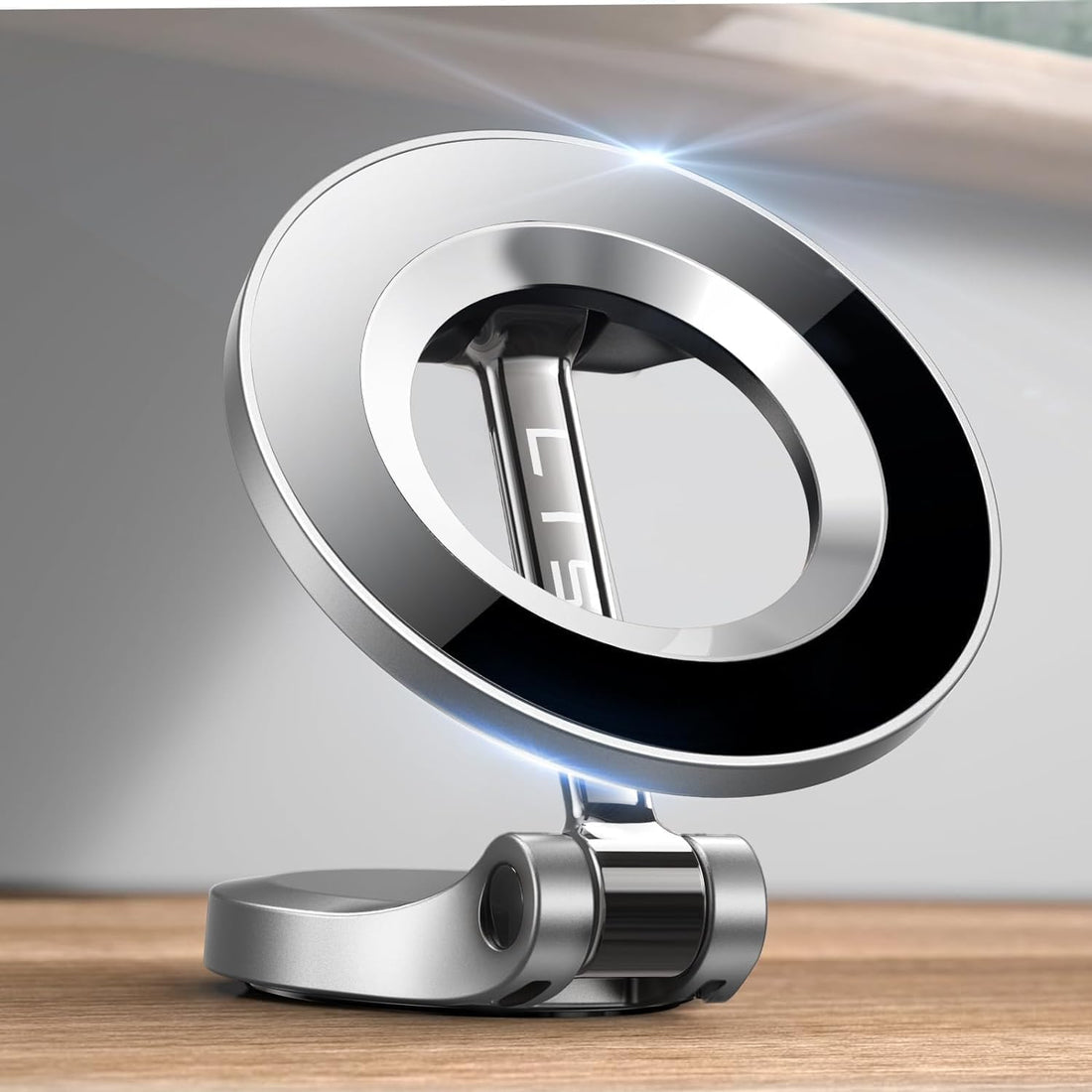 LISEN MagSafe Car Mount, Car Phone Holder in Car[24 Strong Car Phone Holder Magnetic Phone Holder]Mobile Holder Car Holder Phone Car Holder for Mobile Phone Mobile Car Holder for iPhone 15 Silver