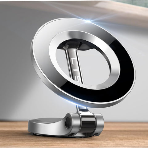 LISEN MagSafe Car Mount, Car Phone Holder in Car[24 Strong Car Phone Holder Magnetic Phone Holder]Mobile Holder Car Holder Phone Car Holder for Mobile Phone Mobile Car Holder for iPhone 15 Silver