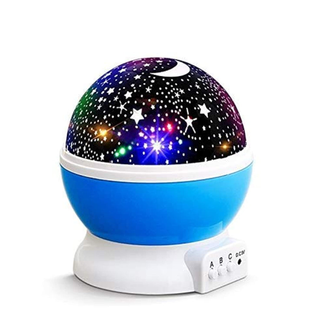 Night Light Moon Star Projector Room Rotating Cosmos 360 Degree Rotation Unique Gifts for Baby Kids