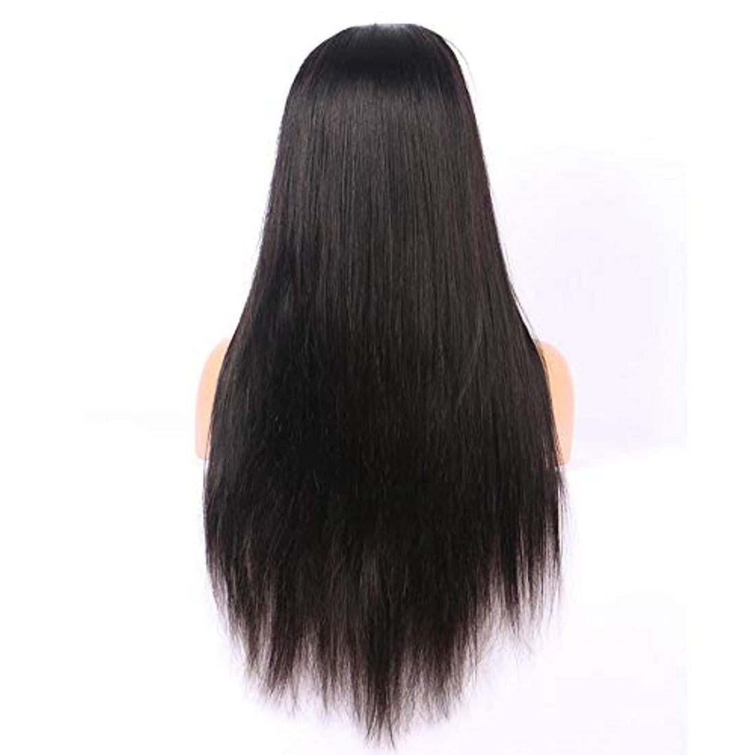 ECIF Straight Rose Net Front Human Hair Wigs Pre Plucked With Baby Hair Glueless Lace Front Wigs Bleached Knots Brazilian Remy Hair