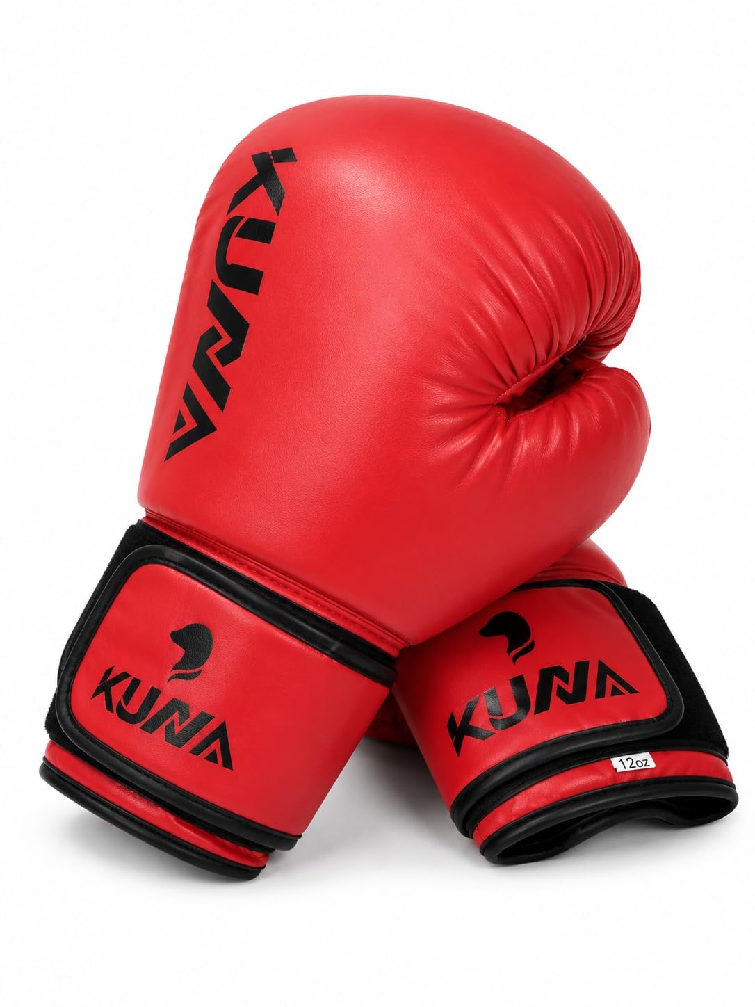 KUNA Boxing Gloves for Boxing and Training, PU Leather Punching Gloves with Wrist Support and Padded Protection for Kickboxing, Bag Workouts and Fitness Training
