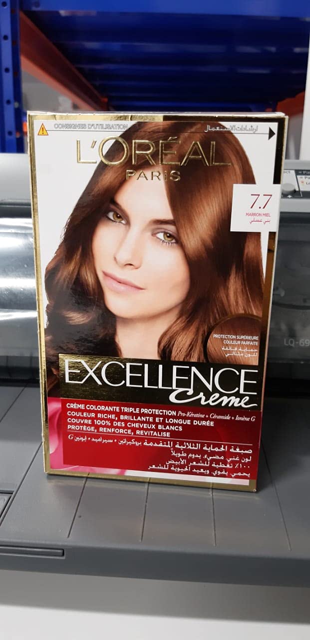 L’Oréal Paris L'Oréal Paris excellence creme hair color 7, 7 honey brown