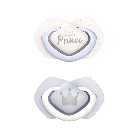 Canpol babies Silicone Pacifier Pack Royal Baby Blue (2 pc.) 6-18 months