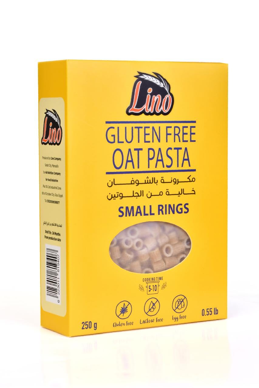Lino Gluten Free Small Rings Oat Pasta 250 g