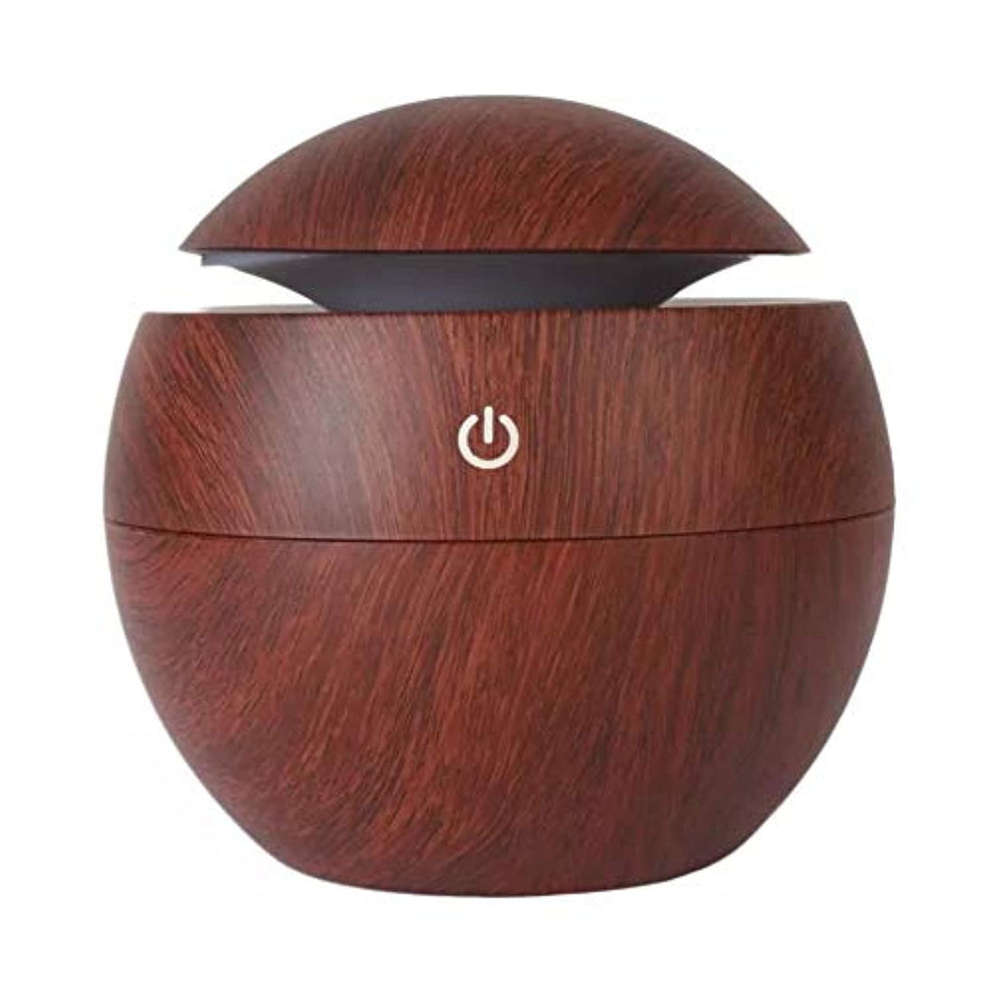 Ultrasonic Humidifier USB Essential Oil Diffuser, Dark Brown