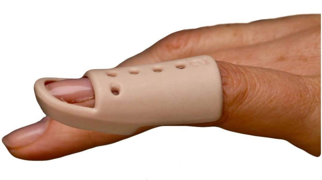 Mallet Finger Splint DIP Joint Support - Thumb Injury Splint DIP PIP - Fracture Brace Support - Protection Fracture Pain Stack Splint - (#06)