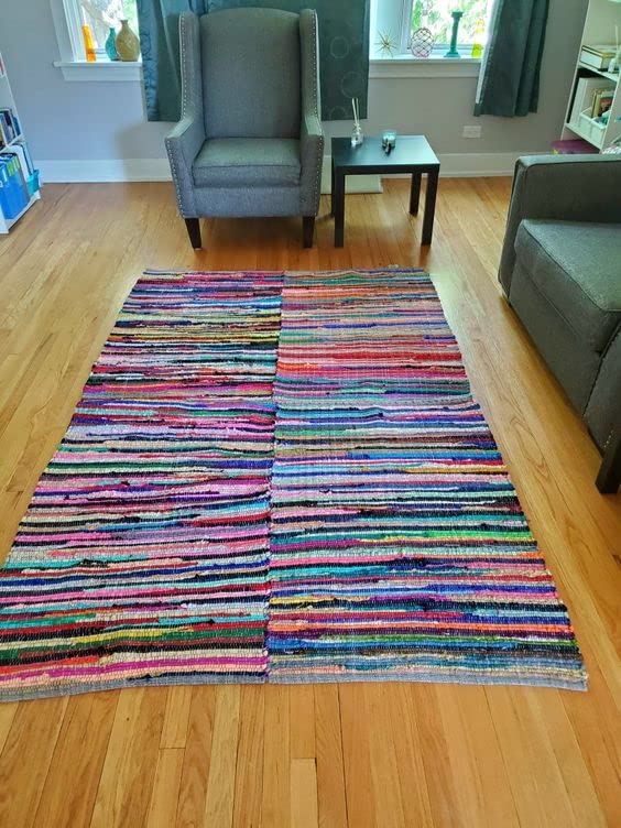 Egypt Antiques Intex Large Outdoor Kilim Rug Recycling Handmade