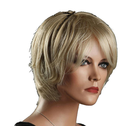 ECIF Women's Short Wig- Blond