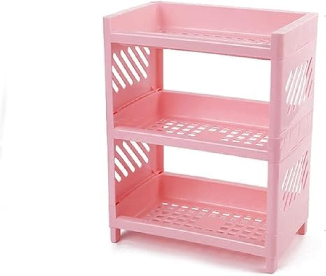 3 Tier Heavy Duty Bathroom Countertop Organizer Corner Counter Shelf for Bathroom Kitchen Laundry Co