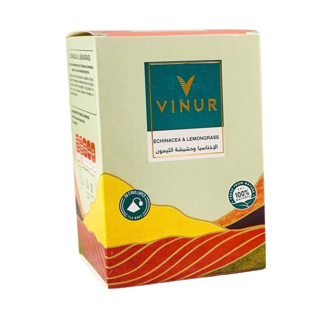 Vinur Echinacea & Lemon 20-Tea Bags
