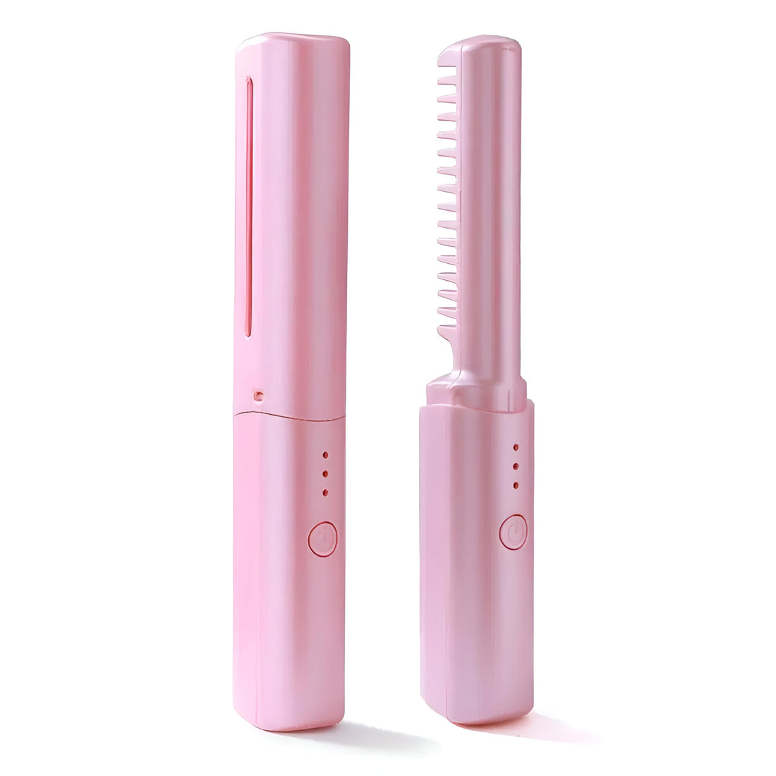 Wireless design brush - hair settlement brush without effort for fine and elegant hair at any time a small carpet hair, and it works with charging (3 option)