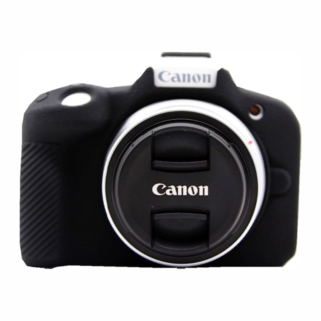 Silicon Cover Protective Camera case Cover Compatible for Canon EOS R50 - Black