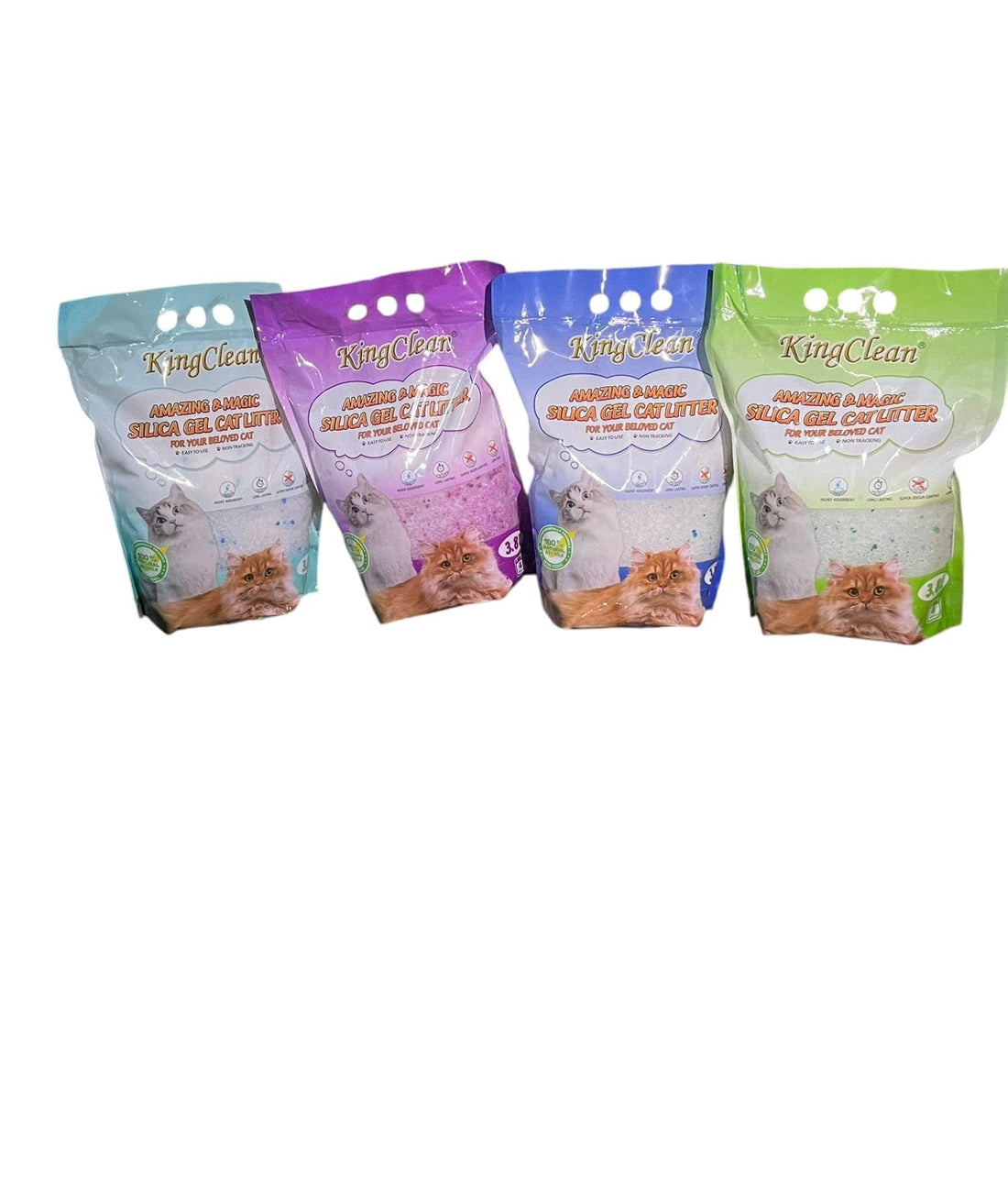 Crystal Cat Litter king clean 3.8 L