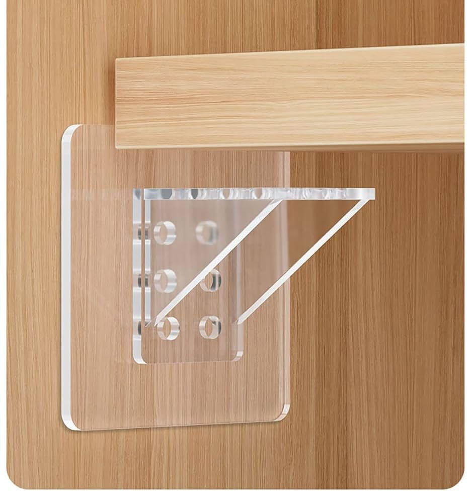 Sturdy Metal Shelf Rack Multi-Use Wall Shelf Organizer for Home Office Workshop& (2)