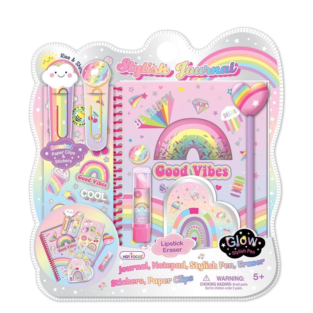 Hot Focus Rainbow Stylish Journal