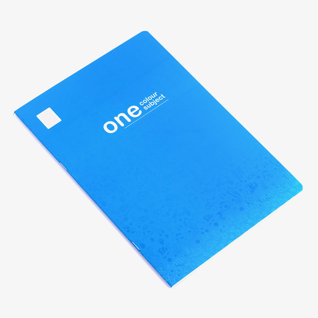 One Colour Subject Sketchbook Stapled A4 Size 40 Sheets (Baby Blue)