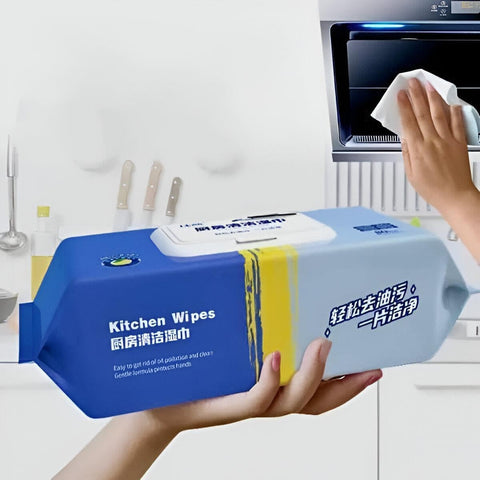 Fat Wipes - Eco-Friendly and Effective Wet Wipes for Removing Grease, Designed to Keep Your Home Clean Without Compromising Your Health.