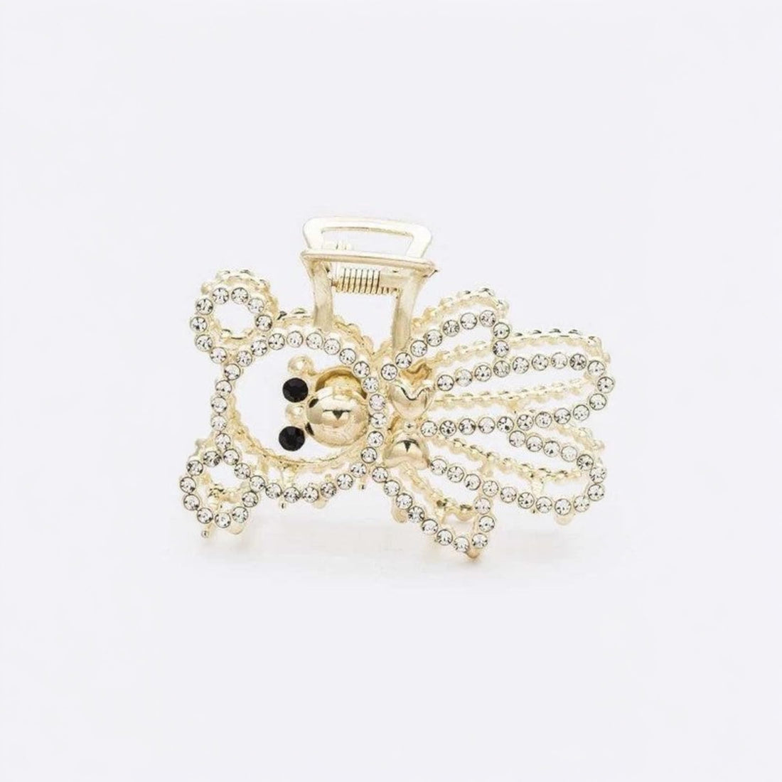 ZonShop Cute Bear Hair Scrunchies for Girls Women Hair Accessories - High Quality Metal Hair Accessories - Light and Stable, Add Cute and Trendy Touch to Girls & Women Daily Use