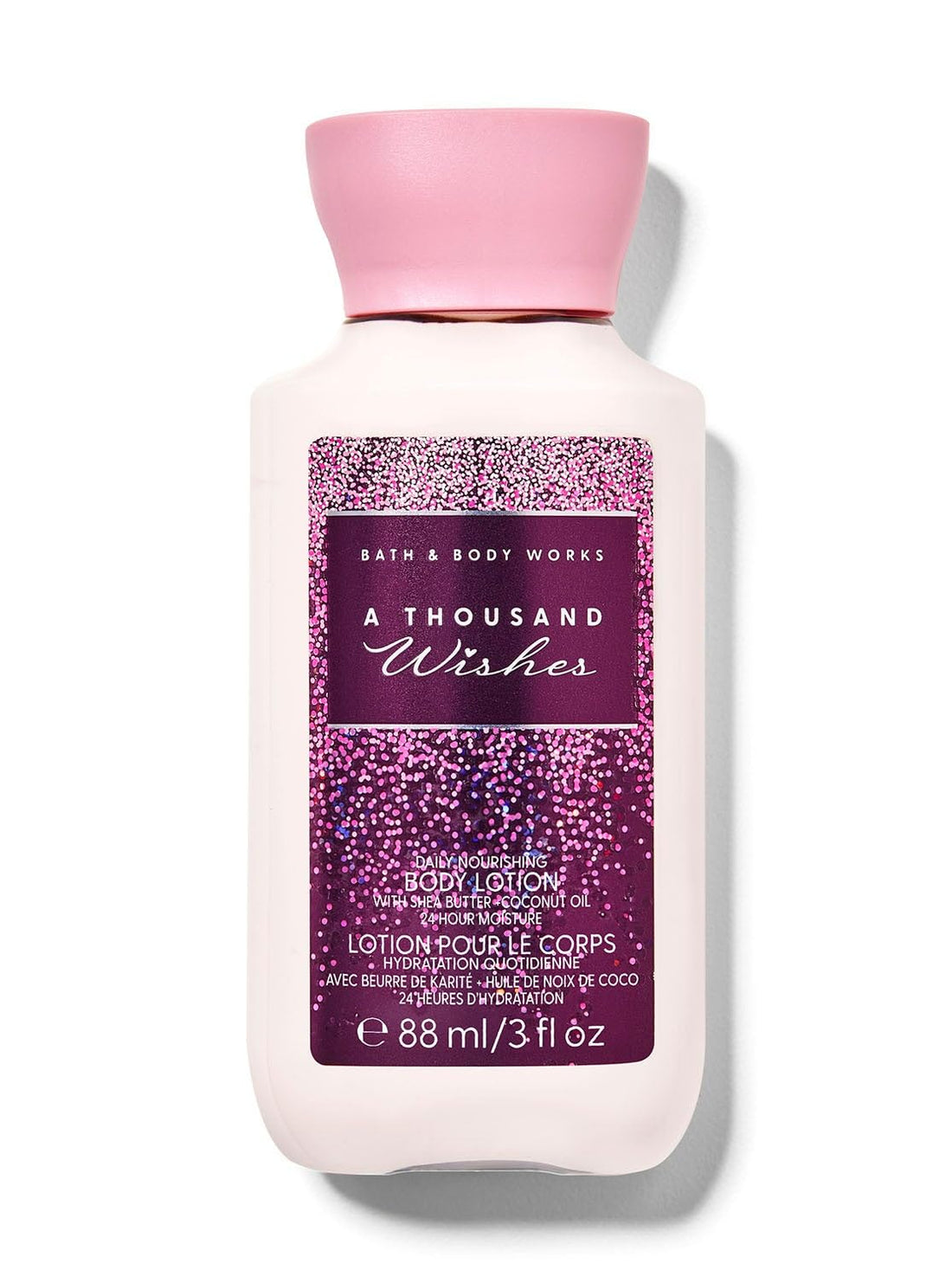 Bath and Body Works A Thousand Wishes Travel Size Body Lotion | 88 ml / 3 fl oz | Travel Size Body Lotion | Woodsy Fragrance | For Men & Women
