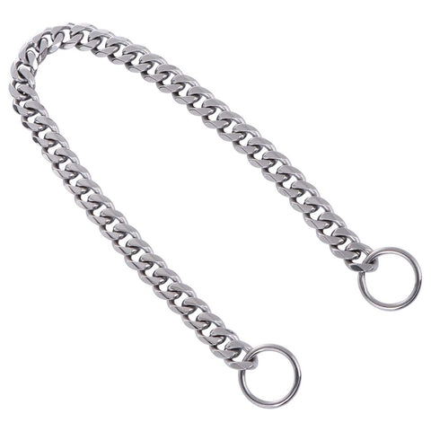 Balacoo Dog Training Collar, Pet Collar for Outdoor Stainless Steel Pet Dog Traction Rope Pet Neck Accessories