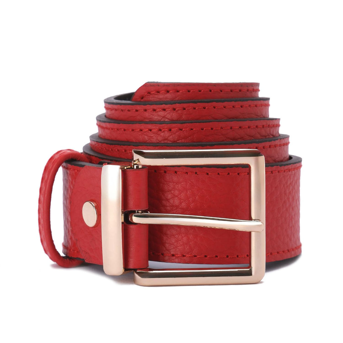 Emeli Egypt Statement Square leatherbelt Genuine leather Premium Quality, Adjustable (95 cm / 120 cm), Structured Square Buckle, Chic & Durable Fashion Accessory & Gift